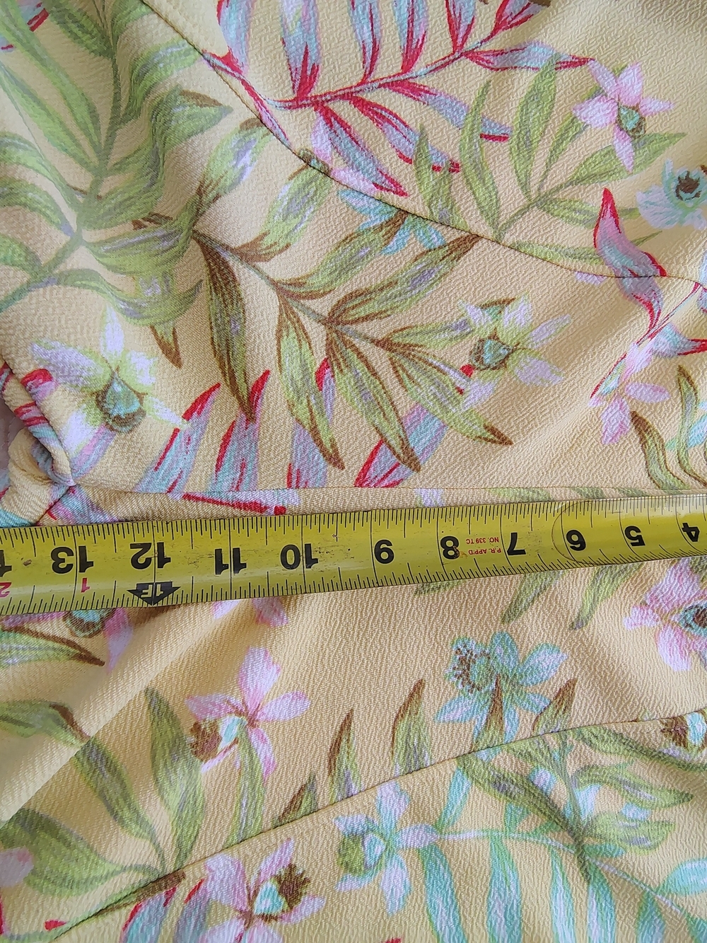 No Boundaries Yellow Tropical Pants Set Size XXL. - Picture 5 of 13